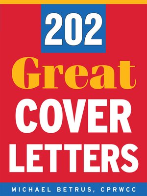 cover image of 202 Great Cover Letters